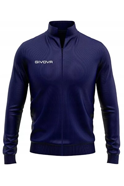 Givova Hanorac de antrenament din fleece MA011 bleumarin