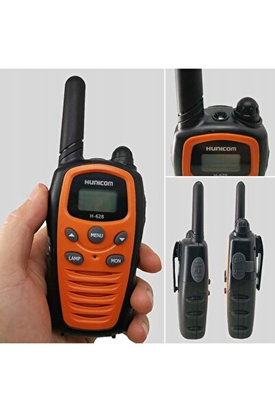 NO BRAND WALKIE TALKIE HUNICOM H-628 2 BUC. PMR VOX CU LANTERNĂ ECRAN LCD SET