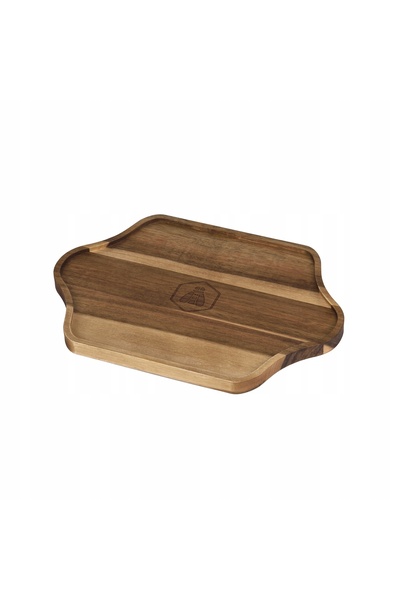 NO BRAND Ceainic 1L, 2 pahare, set ceainic/cafea, tavă lemn LAGUIOLE