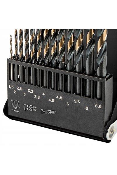NEO Tools Burghie pentru metal HSS-CNC 124 °   Pro-Tec " 1.5 - 6.5 mm set de ...