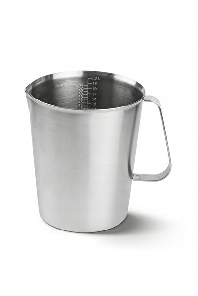 NO BRAND Ulcior pentru lapte cu măsură, 2 L, din oțel MP8200