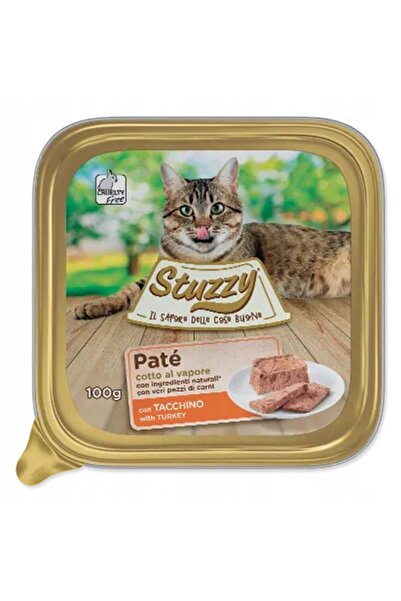 NO BRAND STUZZY Pate Mokra Karma pentru Pisici INDYK Set 32x100g