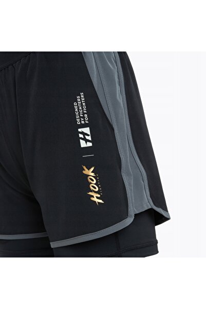 NO BRAND Pantaloni scurți de antrenament pentru femei HOOK FIGHTING Base, neg...