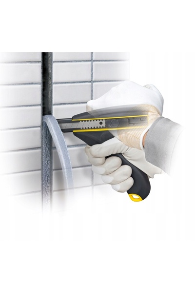 Tajima Cuțit tip pistol cu lamă pliabilă retractabilă STRONGRIP-J 22mm + 10 lame