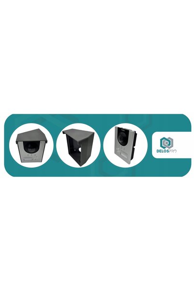NO BRAND Adaptor pentru montare sub unghi WIDEODOMOFON DAHUA VTO2202F-P-S2 ST...
