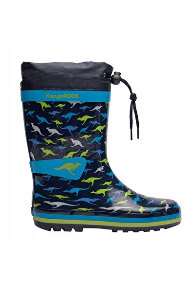 NO BRAND Cizme de ploaie pentru copii KangaROOS K-Rain dk navy / kangaroo 25 EU