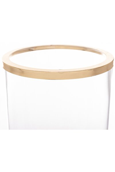 NO BRAND VAZĂ DE STICLĂ PENTRU CAMERA GLAMOUR 40 CM STICLĂ RECIPIENT PENTRU F...