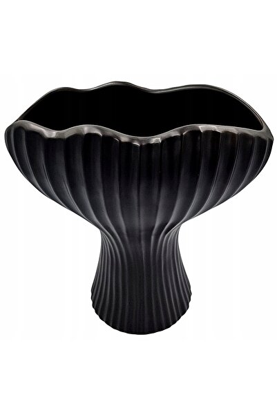 NO BRAND Ghiveci ceramic 27 CM K333-1 Negru
