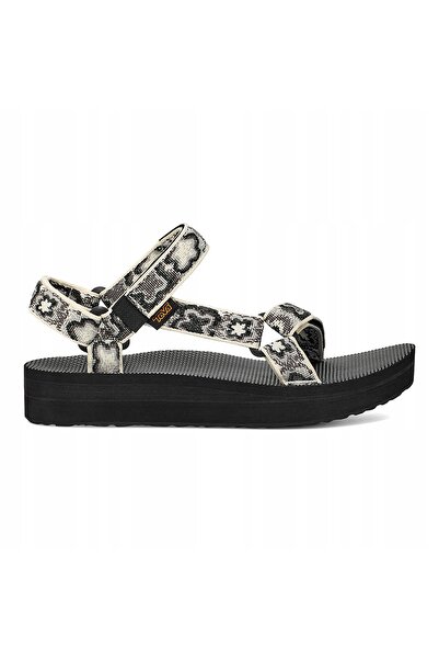 TEVA Midform Universal sandale de damă, floral neon, negru/alb, 42 EU