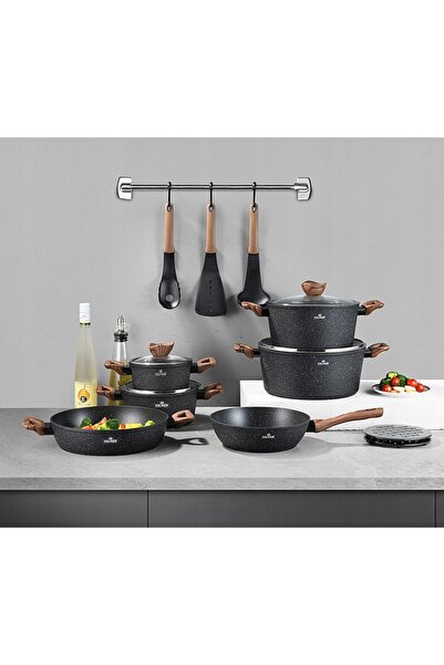 NO BRAND Set de oale zilner PREMIUM aluminiu 15 piese.