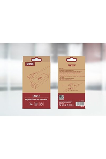 Unitek Y-3470 USB 3.0 PLACĂ DE REȚEA ETHERNET