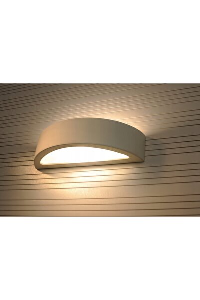 NO BRAND Aplică de perete ceramică ATENA E27 Albă 60W IP20 Sollux Lighting