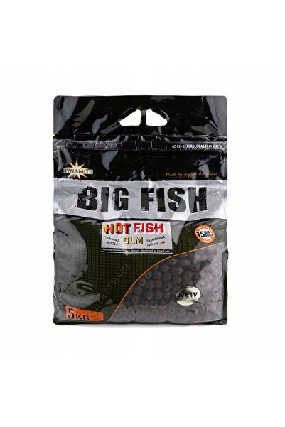 NO BRAND Kulki Hot Fish Glm 15mm 5kg Momeli Dinamită