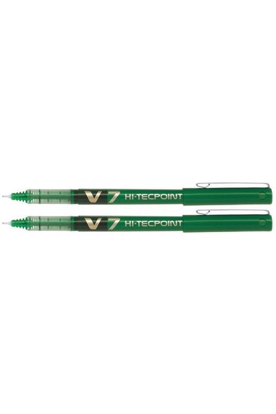 NO BRAND Pix Cienkopis verde Pilot, BX-V7, 0.7mm pentru documente și facturi,...