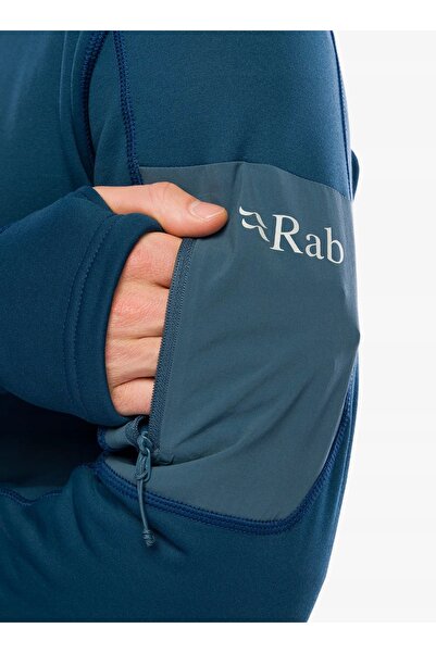 NO BRAND Jachetă fleece Rab Modulus Hoody - albastru tempest S