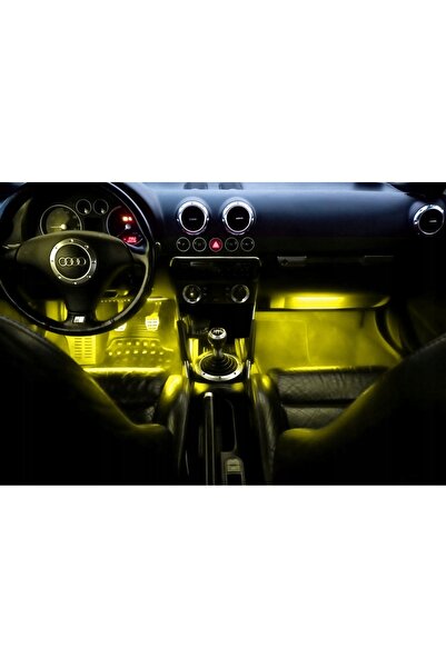 NO BRAND Lumină LED interioară pentru cabină RGB 2x30cm BLUETOOTH USB 5V