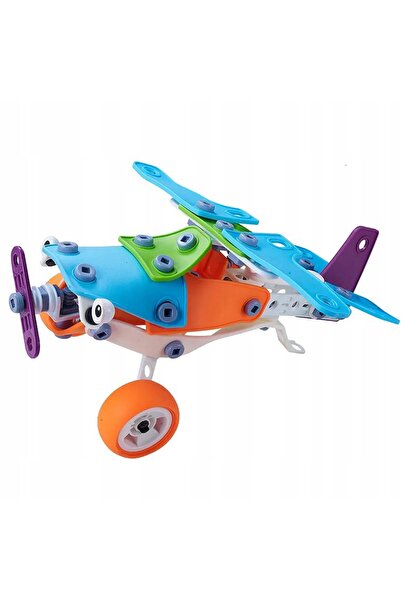 woopie SET 5 ÎN 1: BLOCURI DE CONSTRUCȚIE STEM CREATIVE, VEHICULE AERIENE, BL...