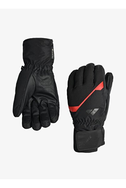NO BRAND Mănuși de schi Zanier Rauris.GTX - negru/roșu 8,5