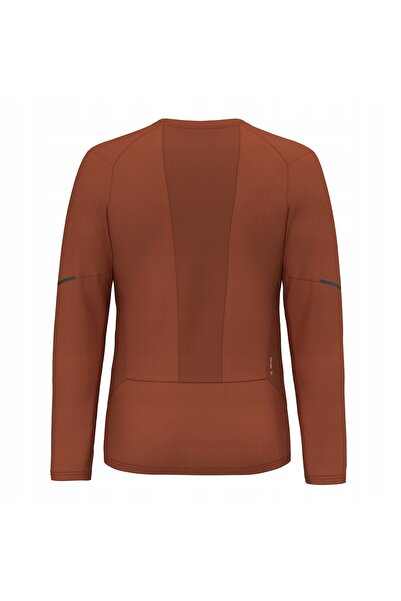 Salewa Bluză sport fără glugă Pedroc Dry L/S Tee - maro bombay S
