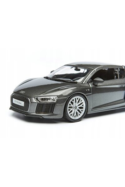 Maisto AUDI R8 V10 PLUS GRAFIT 1:24 MODEL NOU DIN METAL 31513