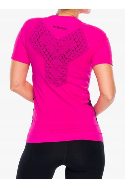 NO BRAND Tricou de alergare pentru femei X-bionic Twyce Run SS - neo pink/x b...