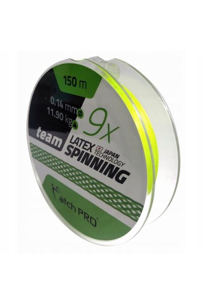 NO BRAND Fir de latex 9x Fluo 0,25mm 150m Match Pro