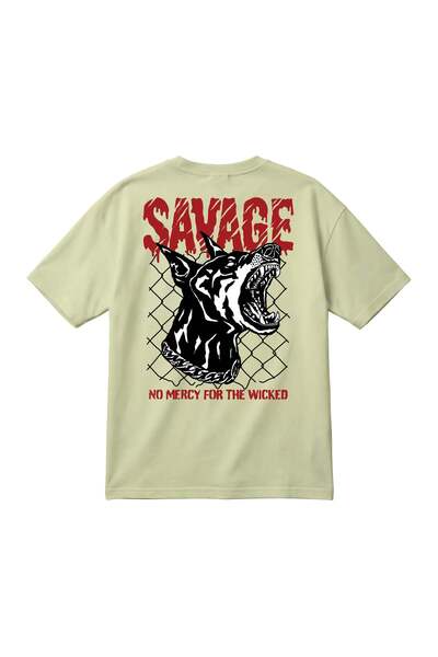 barsdepo Oversize Vintage Printed Premium Unisex T-Shirt