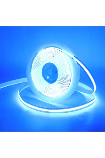 NO BRAND Bandă LED 5m COB ALBASTRU 12V 480D 8mm 7-8W/m