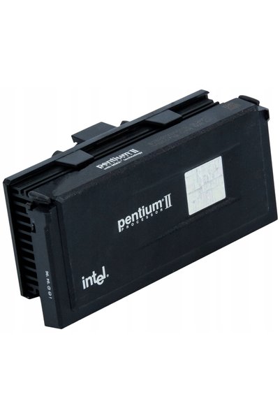 NO BRAND INTEL PENTIUM II SLOT 1 266MHz SL2HC + RĂCITOR