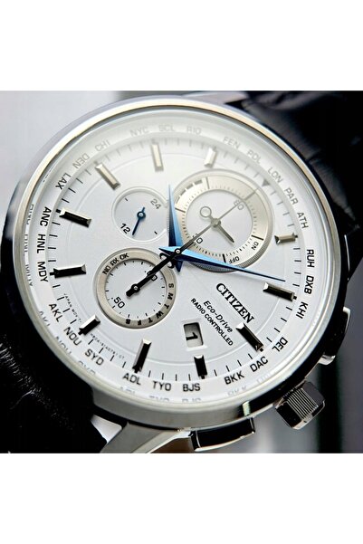 Citizen CEAS BĂRBĂTESC ELEGANT AT8110-11A DCF SOLAR SAFIR WR100 43mm