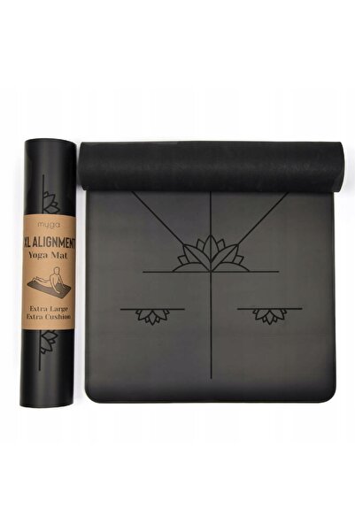 myga Saltea de yoga - Alignment 6mm XL - negru