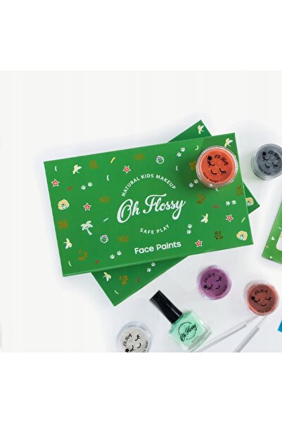 NO BRAND Oh Flossy: kit de pictură pe față cu brocart WILD WONDERS