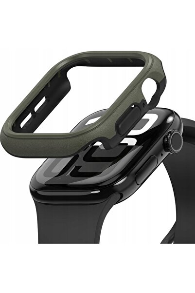 NO BRAND CARCASĂ PENTRU APPLE WATCH 10 (46MM) VERDE ÎNCHIS RINGKE ONYX