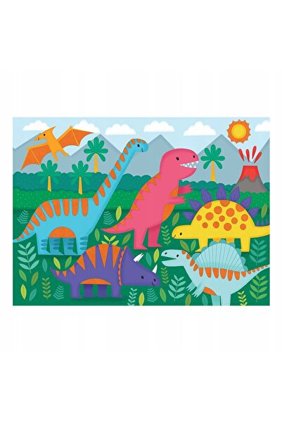 NO BRAND MUDPUPPY: Puzzle senzorial cu dinozauri 42 el 64912