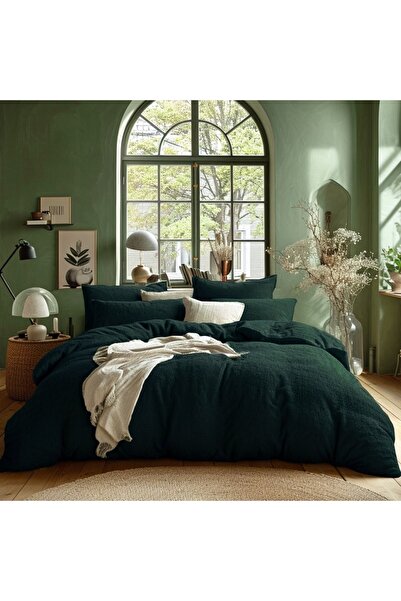 NO BRAND Set lenjerie de pat din bumbac 200x220, FROTA 100% bumbac - CULORI A...