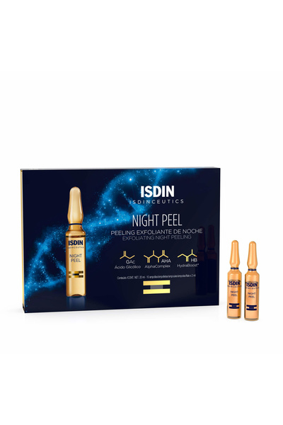 NO BRAND Isdin Ser-ampulă exfoliantă pentru față, pentru utilizare pe timp de...