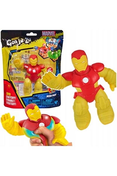 Marvel Figurină de cauciuc Goo Jit Zu IRON MAN, elastică