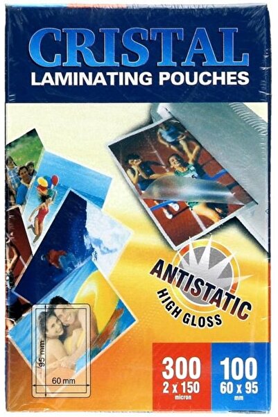 NO BRAND Folie de laminare antistatică Argo 60x95 mm 150 microni 100 bucăți x4