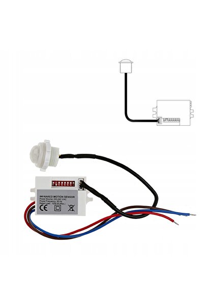 NO BRAND Senzor de mișcare discret pentru lumini LED