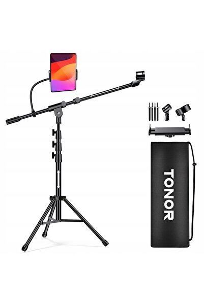 NO BRAND Stativ pentru microfon TONOR T35 23068 Tripod cu braț extensibil, de...