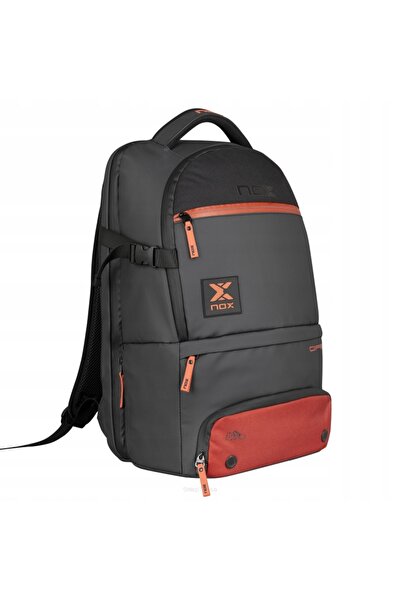 NO BRAND Rucsac pentru padel Nox Luxury Open, negru-roșu