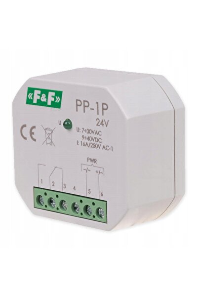 NO BRAND Releu electromagnetic F&F 16A PP-1P-24V