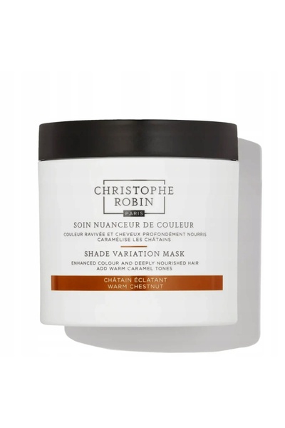 NO BRAND Christophe Robin Shade variation Mask Mască de păr Warm Chestnut 250ml