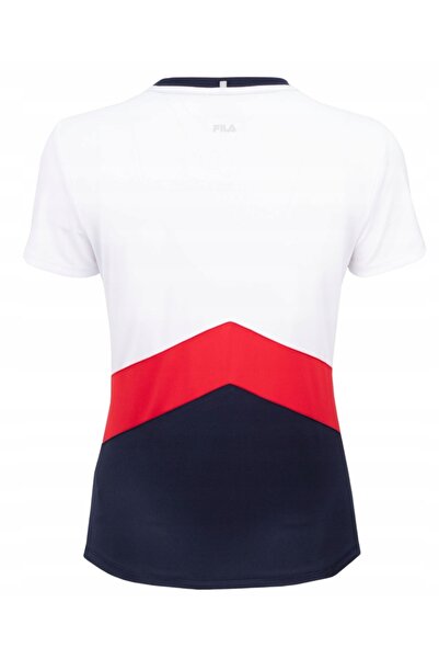 FILA Tricou tenis Aurelia alb L
