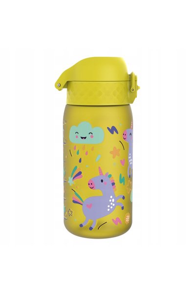Ion8 STICLĂ ȘCOLARĂ PENTRU COPII, UNICORN, ETANȘĂ, 0,35 L 350 ml