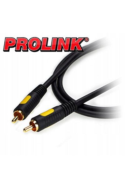 NO BRAND Cablu Coaxial 1 RCA la 1xRCA, CINCH, Aur, PROLINK CLASSIC CL301, 15m
