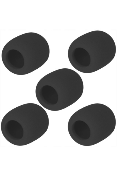 NO BRAND Protector universal, paravan, burete pentru microfon, NEGRU, 10 buc.