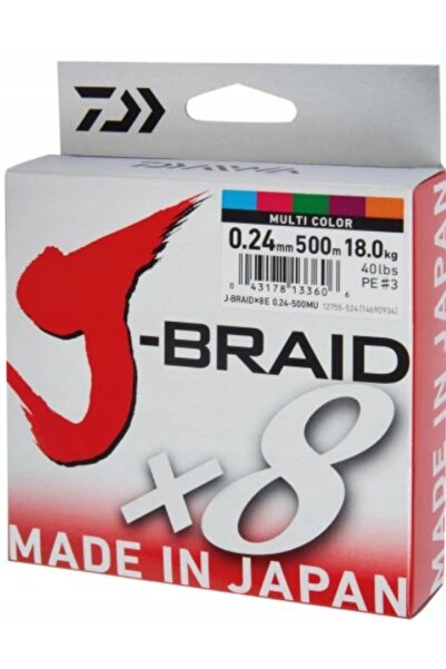 NO BRAND Fir împletit Daiwa J-BRAID X8 0.35 mm x 300 m