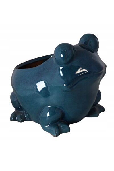 NO BRAND Ghiveci ceramic decorativ broască pentru grădină, pentru cadou