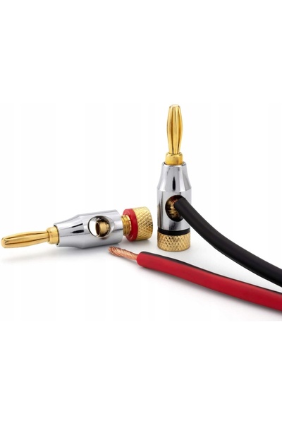 NO BRAND Mufă difuzor NAKAMICHI tip banană, pentru bi-amplificare și bi-cabla...